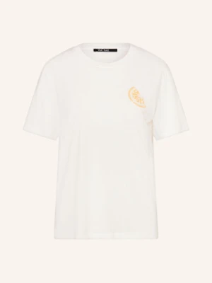 Marc Aurel T-Shirt Z Ozdobnymi Perełkami weiss