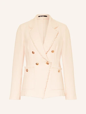 Marc Aurel Żakardowy Blezer rosa