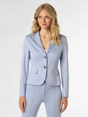 Marc Cain Blezer damski Kobiety niebieski jednolity,