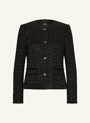 Marc Cain Blezer Z Bouclé schwarz
