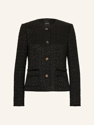 Marc Cain Blezer Z Bouclé schwarz