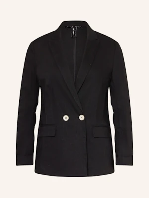 Marc Cain Blezer Z Dodatkiem Lnu schwarz