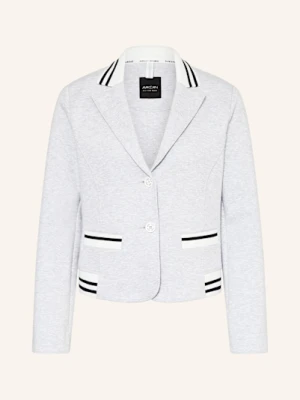 Marc Cain Blezer Z Dżerseju Z Mieszanki Materiałów grau