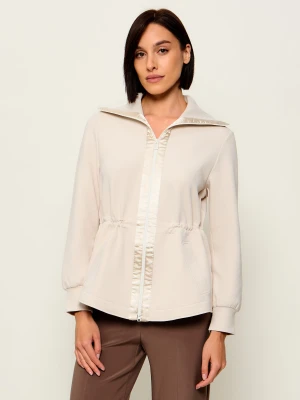 Marc Cain Bluza | Slim Fit beżowy