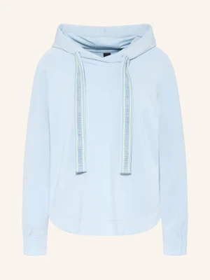 Marc Cain Bluza Z Kapturem blau