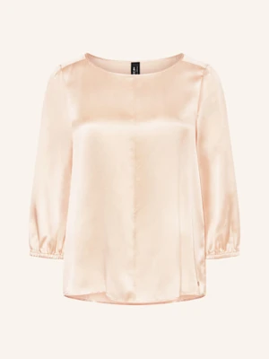 Marc Cain Bluzka Jedwabna Z Rękawem 3/4 beige