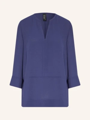 Marc Cain Bluzka Oversize Z Rękawami 3/4 blau 391 midnight sail