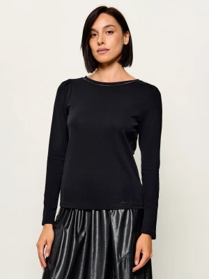 Marc Cain Bluzka | Regular Fit czarny