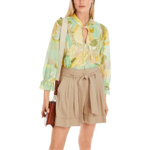 Marc Cain Bluzka | Relaxed fit | z dodatkiem jedwabiu