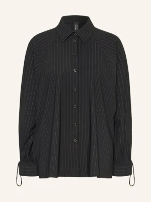 Marc Cain Bluzka W Stylu Oversize schwarz 982 black and smoke