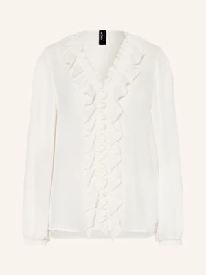 Marc Cain Bluzka Z Falbanami I Volantami weiss