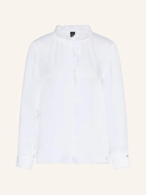 Marc Cain Bluzka Z Falbanami weiss
