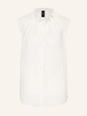 Marc Cain Bluzka Z Falbanami weiss