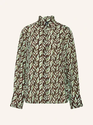 Marc Cain Bluzka Z Falbankami braun