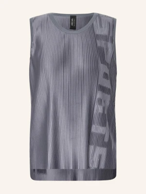 Marc Cain Bluzka Z Plisami blau 380 grisaille