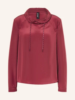 Marc Cain Bluzka Z Satyny rot