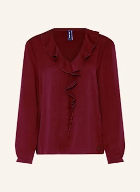 Marc Cain Bluzka Z Wolantami rot