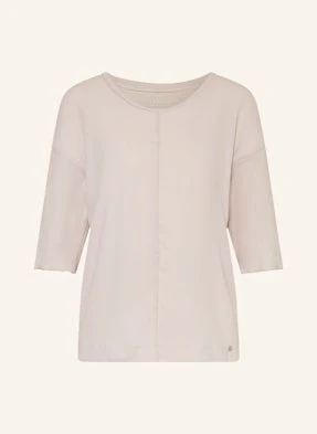 Marc Cain Bluzki Z Mieszanki Materiałów Z Rękawami 3/4 beige