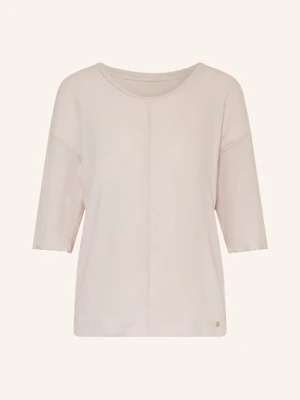 Marc Cain Bluzki Z Mieszanki Materiałów Z Rękawami 3/4 beige