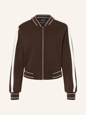 Marc Cain Bluzon Z Lampasami braun