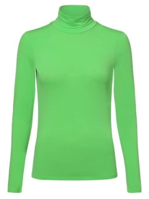 Marc Cain Collections Damska koszulka z długim rękawem Kobiety Dżersej zielony jednolity,
