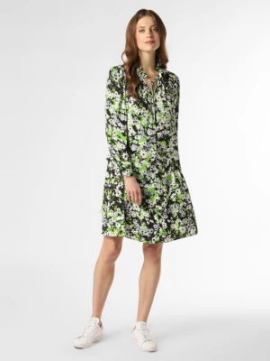 Marc Cain Collections Sukienka damska Kobiety Sztuczne włókno zielony|czarny|wielokolorowy wzorzysty,