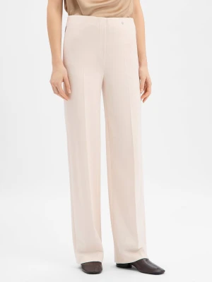 Marc Cain Damskie modułowe spodnie biznesowe Kobiety różowy,