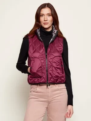 Marc Cain Dwustronny bezrękawnik | Regular Fit