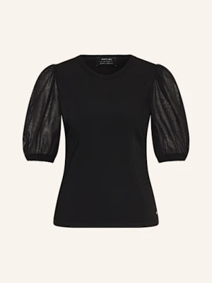 Marc Cain Dzianinowa Koszulka schwarz