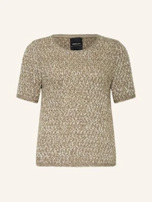 Marc Cain Dzianinowa Koszulka Z Cekinami gruen