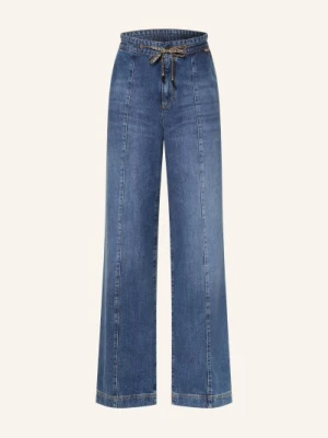 Marc Cain Dżinsy Z Szerokimi Nogawkami Warri blau 357 vintage indigo