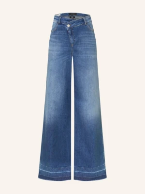 Marc Cain Dżinsy Z Szerokimi Nogawkami Warri blau 357 vintage indigo