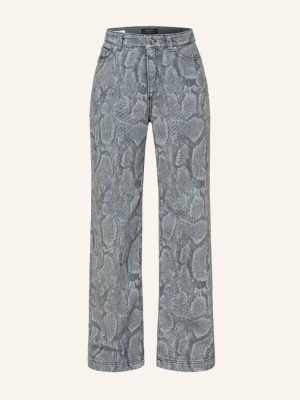 Marc Cain Dżinsy Z Szerokimi Nogawkami Wigan blau 353 blue denim