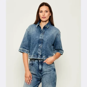 Marc Cain Jeansowa koszula | Cropped Fit