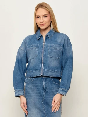 Marc Cain Jeansowa kurtka | Loose fit