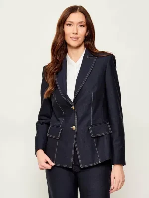 Marc Cain Jeansowa marynarka | Slim Fit