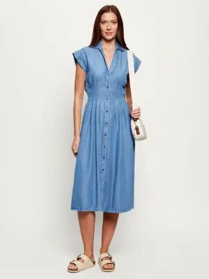 Marc Cain Jeansowa sukienka