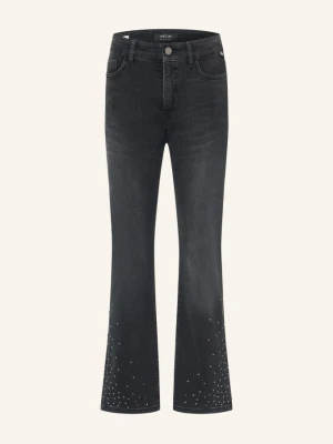 Marc Cain Jeansy Cropped Forli Z Nitami grau 900 black new