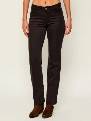 Marc Cain Jeansy Faro | Straight fit brązowy