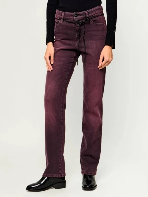Marc Cain Jeansy | Straight fit fioletowy