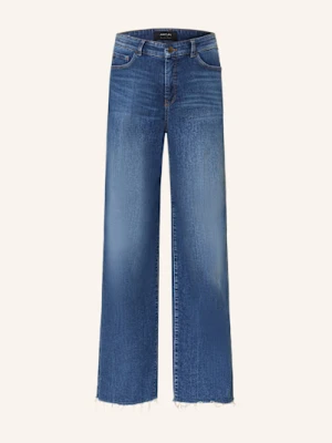 Marc Cain Jeansy Wide Leg Warri blau