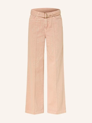 Marc Cain Jeansy Wide Leg Warri rosa