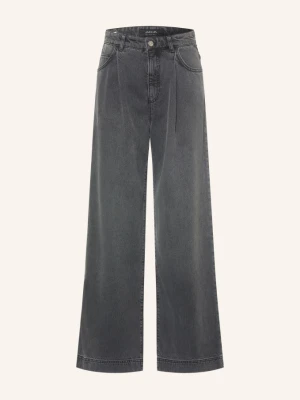 Marc Cain Jeansy Wide Leg Wichita grau 880 anthrazit