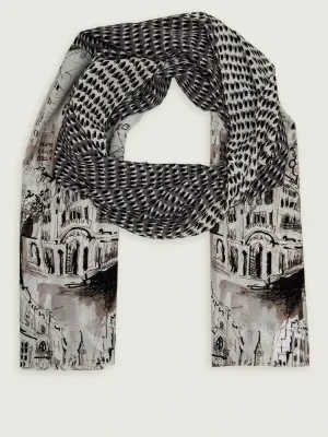 Marc Cain Jedwabny szal