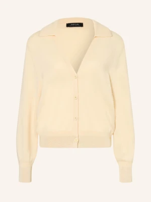 Marc Cain Kardigan Z Kaszmiru gelb 126 lamb`s wool