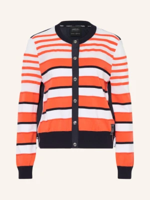 Marc Cain Kardigan Z Mieszanki Materiałów rot