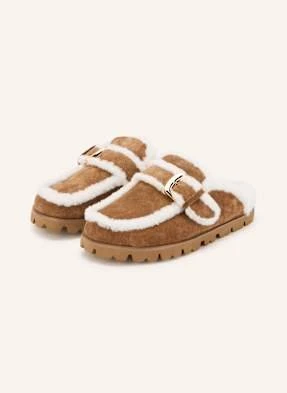 Marc Cain Klapki Typu Mules beige