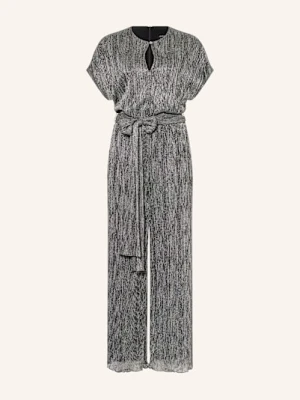 Marc Cain Kombinezon Z Błyszczącą Przędzą silber