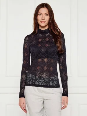 Marc Cain Koronkowy golf | Slim Fit