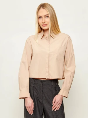 Marc Cain Koszula | Cropped Fit beżowy